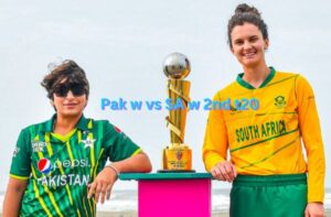 Pak w vs SA w 2nd t20