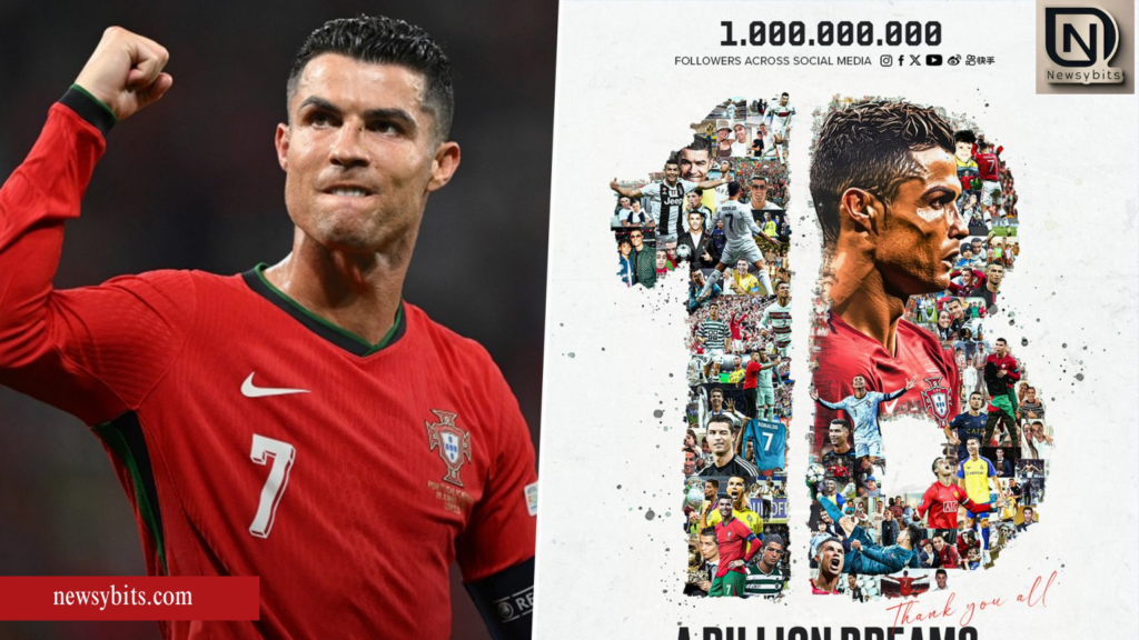 Cristiano Ronaldo becomes the first person to reach 1 billion followers across all social media platforms